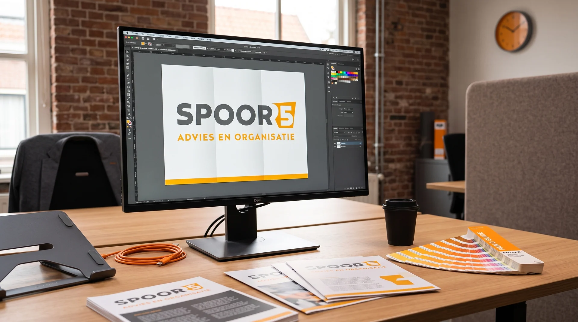 Drukwerk en vormgeving van Spoor5